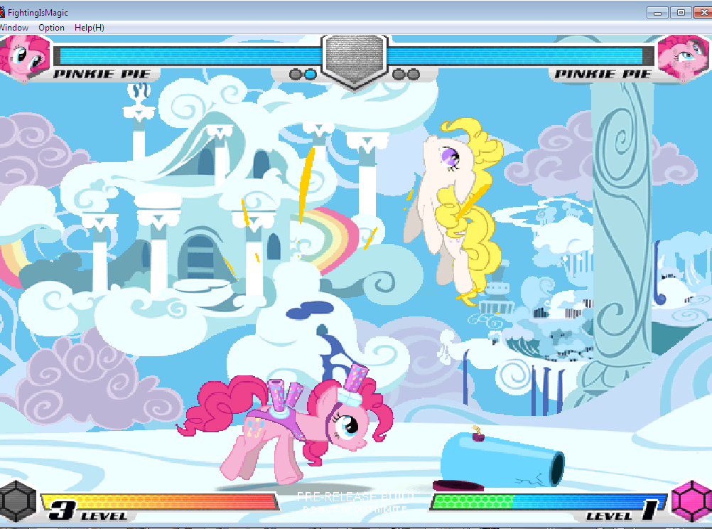 mlp base fighting is magic